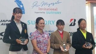 叶結衣、大会史上初の中学生V　全米アマ女王・馬場咲希に「強い」と言わしめた14歳【宮里藍インビテーショナル】
