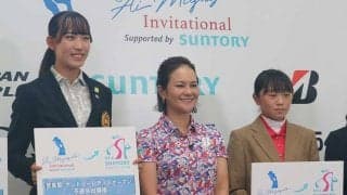 17歳馬場咲希、藍プロの教え実践で1打差2位　中学生に敗れるも「楽しめています」【宮里藍インビテーショナル】