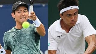 西岡とダニエル 2回戦で激突も