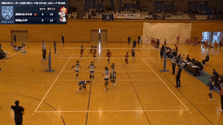 関西大学バレーボール連盟 女子1部秋季リーグ戦 上位リーグ【見逃し配信】