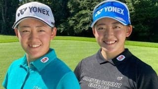女子ゴルフ岩井ツインズ揃って「私のお気に入り」　今週からドールのワッペン掲出で出場