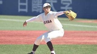 【大学野球】早大・加藤が無四球完封、小宮山監督「安心して見ていられた」　苦しむ蛭間も適時打