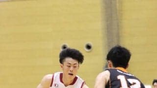 リーグ戦２巡目初戦、リバウンド取りきれず大東大に敗れる