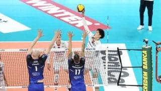 石川祐希　セリエA開幕戦はチステルナに敗れる