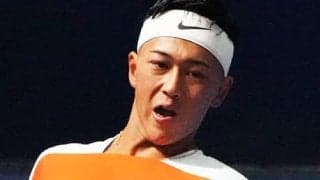 小田凱人、楽天OP初戦突破