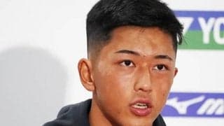  小田凱人 4強「いい状態」 