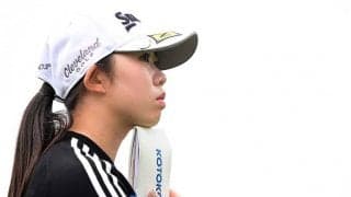 内田ことこ暫定4位　優勝なら今季4人目新人V、「ずっと憧れ」の同郷・小祝さくらと争う
