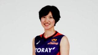東レ　真鍋くるみの入団を発表