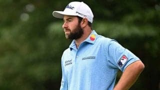 日本の観客が拍手喝采　ZOZO出場の米選手、10秒超転がるチップインに海外実況席も驚き