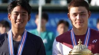  スーパーJr男子、リーが優勝 