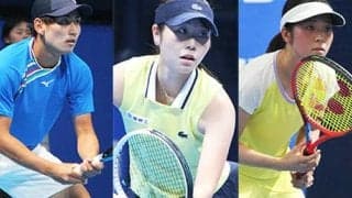  全日本テニス 1回戦8試合が終了 