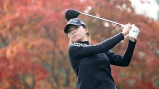 渋野日向子、米ツアー初のホールインワン！　口に手を当て唖然→大喜び「ヤッター！」