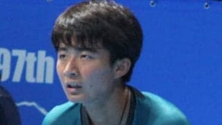 17歳松岡隼 2回戦敗退「焦った」