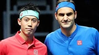  錦織とフェデラー 有明で共演 