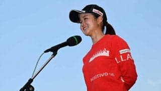 19歳川崎春花、同い年キャディーを泣かせた2勝目の裏側明かす「勝てたらハグしようと」