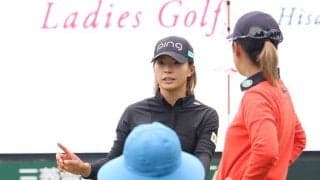 渋野日向子5か月ぶり国内参戦で人、人、人　今季平日開催の第1日最多「5587人」を記録
