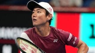 西岡良仁、初戦の相手は世界60位カラツェフ。勝てば2回戦では世界1位アルカラスと対戦[ロレックス・パリ・マスターズ]
