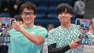  上杉/松井ペア 全日本2連覇 