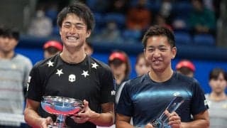 今井慎太郎、悲願の全日本テニス選手権シングルス初優勝! 関口周一との激闘を制す