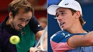  【速報中】メドベージェフvsデ ミノー 