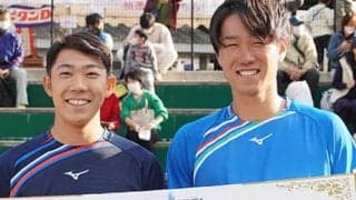  藤原/今村組、慶應CHで準V 