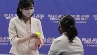  佳子さま BJK抽選会に登壇 
