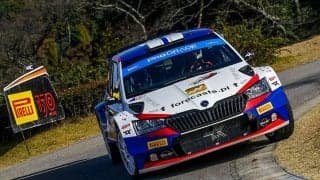 WRCラリージャパン：WRC2はサミ・パヤリがトップ、エミル・リンドホルムはタイトルに大きく前進