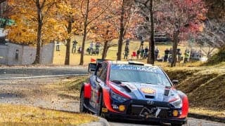 WRCジャパン：競技3日目、ヌービルがエバンスをかわして首位に、勝田は4番手に浮上