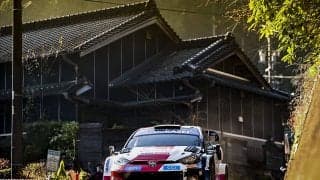 WRCジャパン：デイ3を終えてトヨタ勢はエルフィン・エバンスが2番手で最終日へ、勝田は4番手