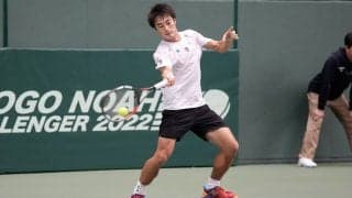 全日本覇者の今井慎太郎、守屋宏紀にストレート勝利。綿貫陽介ら日本勢4人が2回戦進出[兵庫ノアチャレンジャー]