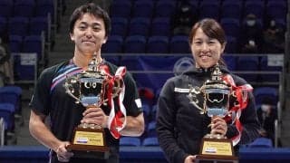 国内大会最大の優勝賞金1000万円をかけた「SBCドリームテニスツアー」。男子は清水悠太、女子は桑田寛子が優勝
