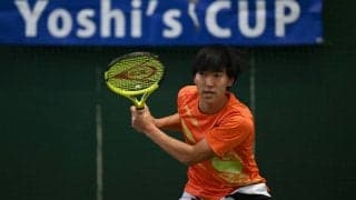 世界36位西岡良仁「僕らはチャンスをあげるだけ」と支援金200万円をかけた「Yoshi’s Cup」開催! 富田悠太、前田透空が全勝で決勝トーナメントへ