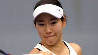 日比野、粘り見せるも初戦敗退