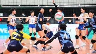 進徳女が三浦学苑の壮絶な追い上げを退ける　次の金蘭会戦へ小田雅志監督「リベンジしたい」／春高バレー