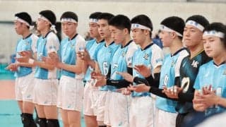 松本国際が優勝候補・鎮西にストレート負け／春高バレー