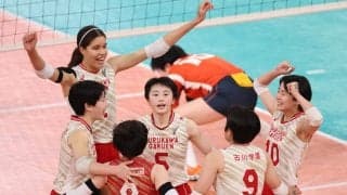 古川学園が２３大会ぶり４度目の優勝　フルセットの末に誠英を下す／春高バレー