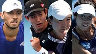 全豪OP複、日本勢は8名出場