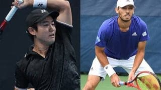 西岡/マクラクラン組が初戦突破