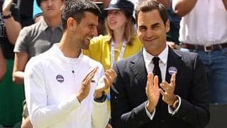  フェデラー、ジョコを祝福 
