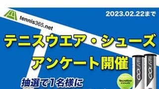  テニスボール1箱プレゼント 