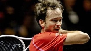 メド 快勝で今季初優勝に王手