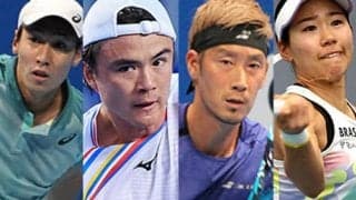 BNPパリバOP予選 日本勢4選手出場