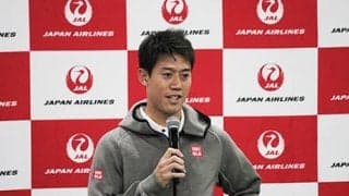  錦織、復帰は「もうちょっと」 