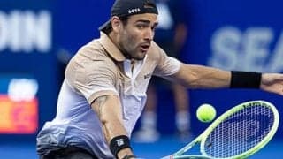  ベレッティーニ CHで初戦突破 