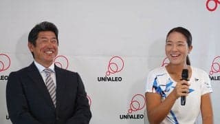17歳石井さやかがプロ転向を発表。父・琢朗氏を前に強気「私のお父さんがプロ野球選手だったとなるように」