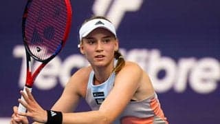  ルバキナ 快勝でマイアミ4強 