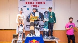 スノーボードU-18世界大会で長羅丈晄選手、榊原仁菜選手が優勝！