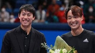  錦織圭と添田豪のラリー公開 