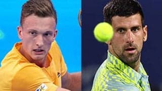 ジョコ、ベルディヒと共に練習