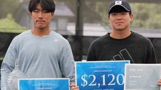 かしわ国際OP 男子はシューがV